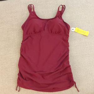 Women's XL maternity tankini swimsuit top